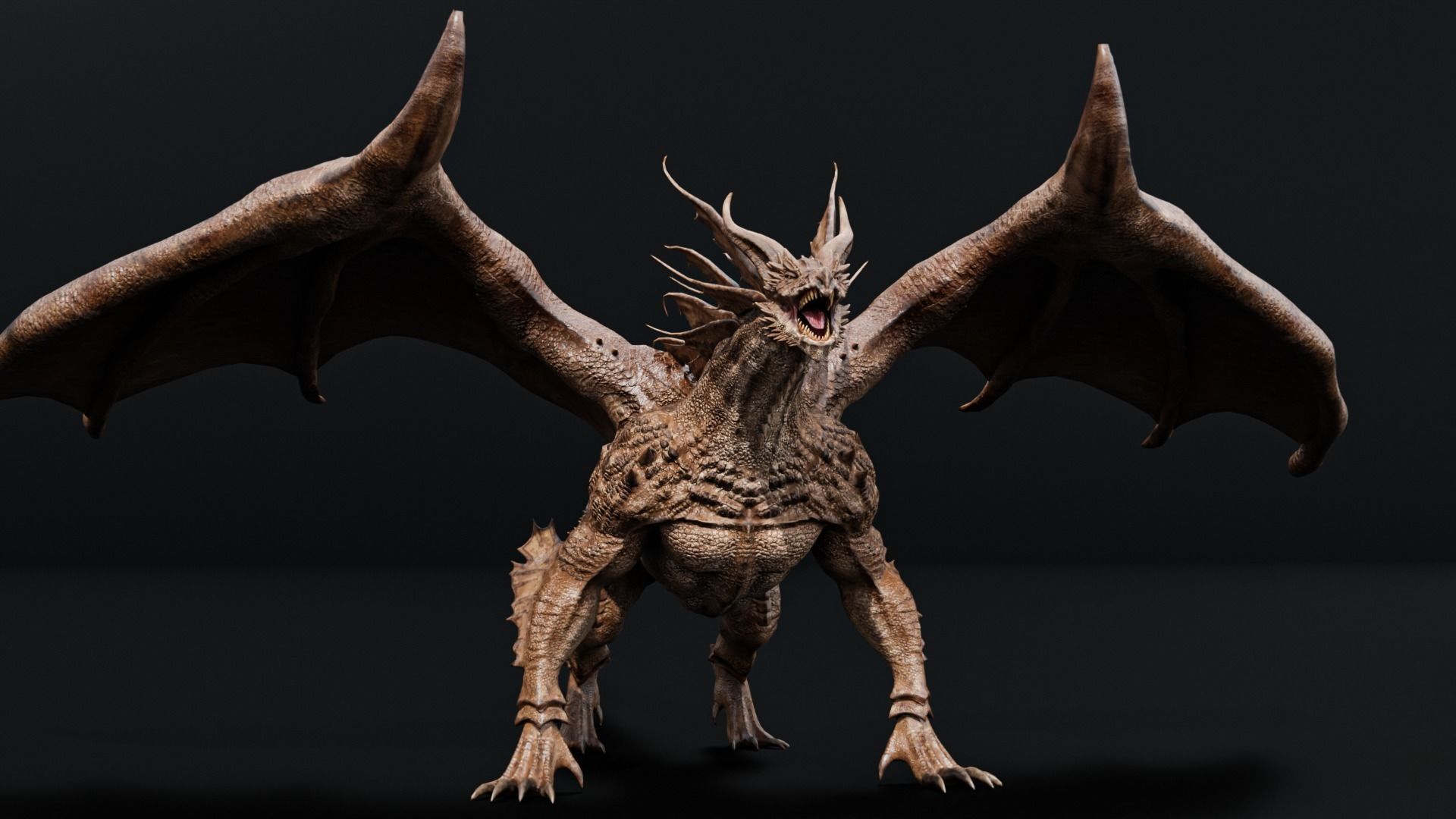 Fiction Creature 3D Model Collection_29