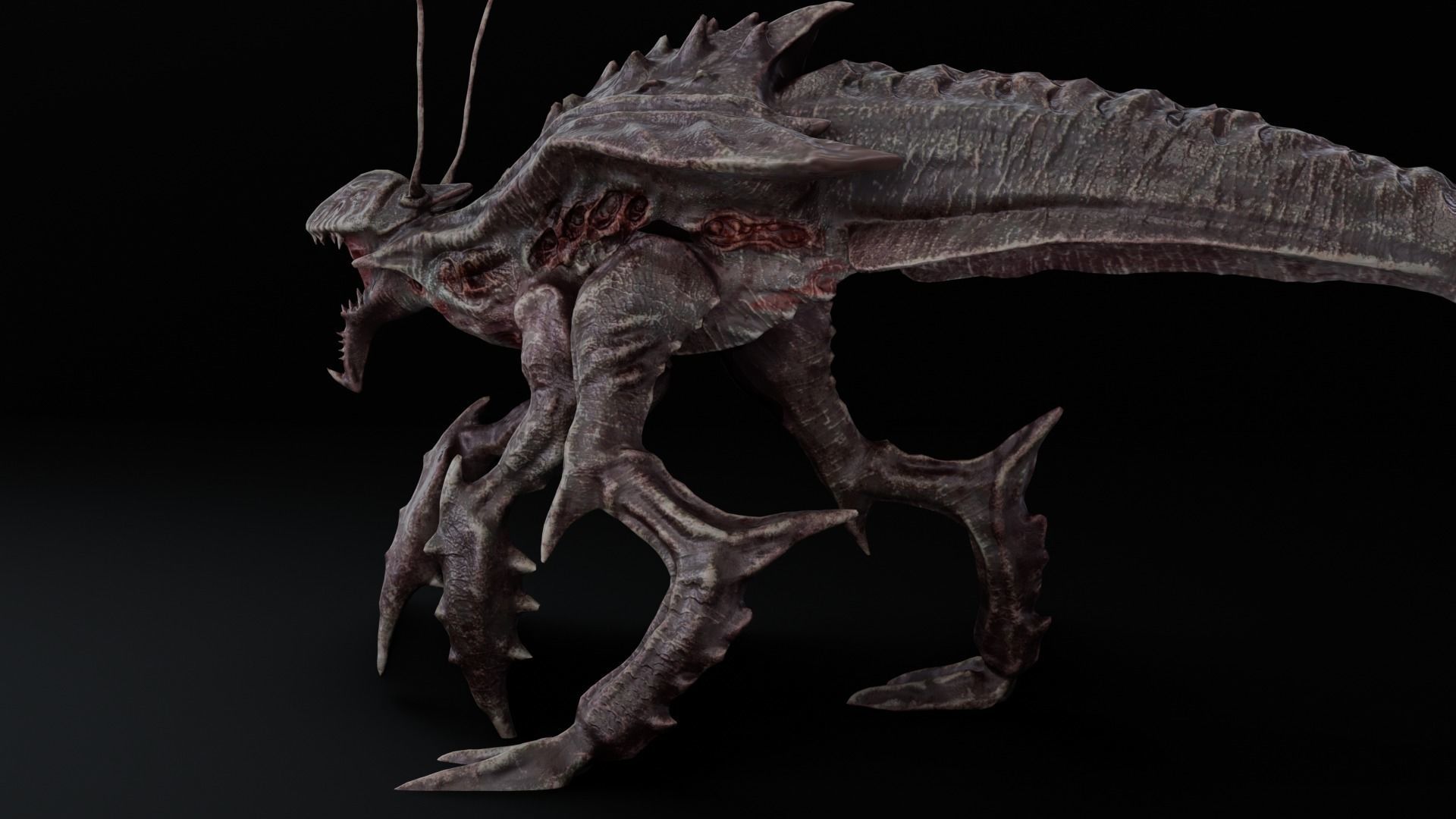 Fiction Creature 3D Model Collection_34