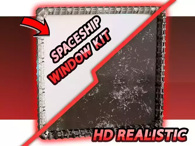 40K Dark Spaceship Hi-Tech Window Pack