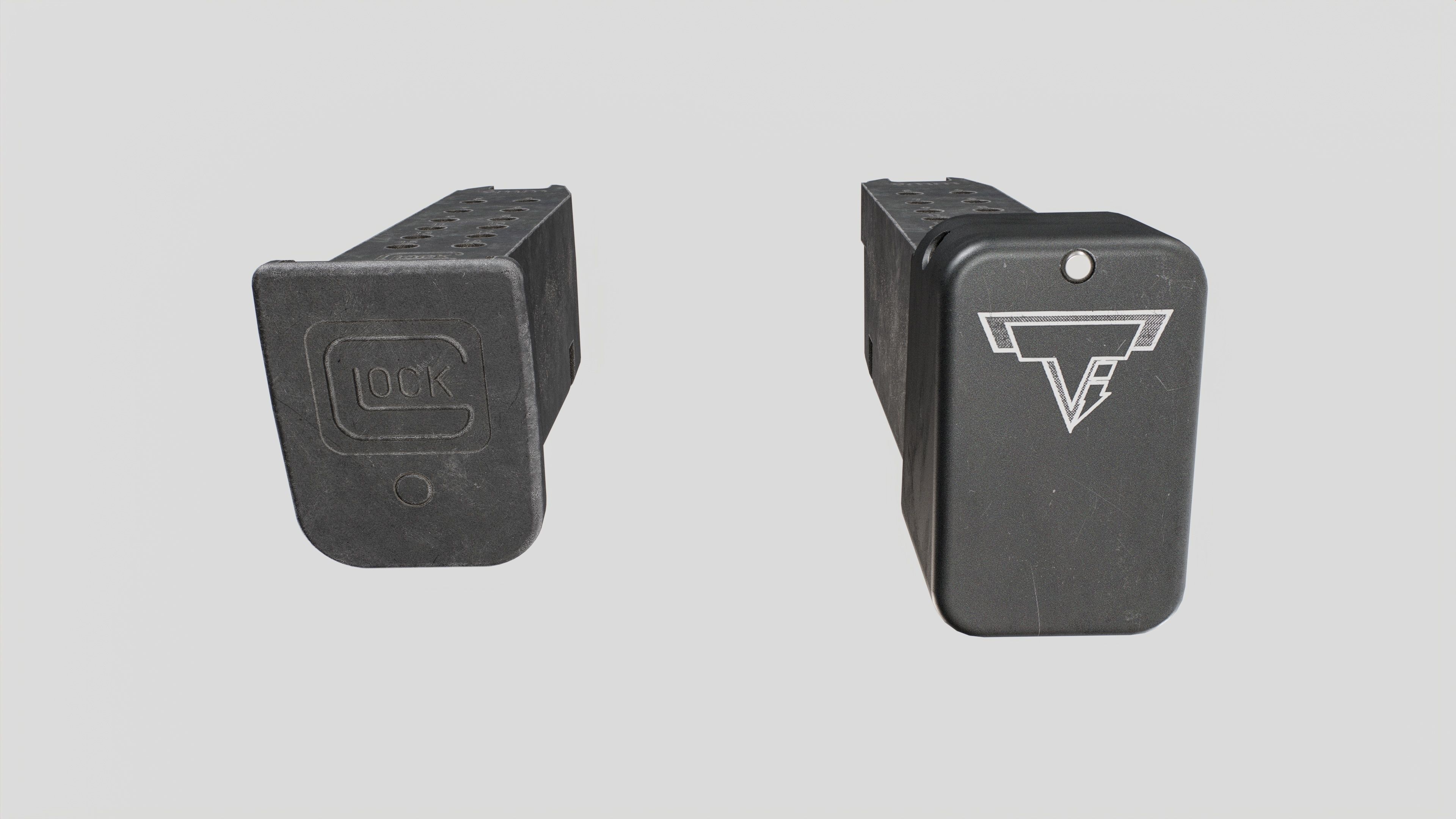 TRIARC Systems Glock 19 9mm Handgun Low-poly 3D model_28