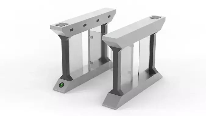 Turnstile Gate 3D model
