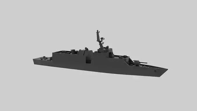 DPRK Amnok - Model for small scale printing