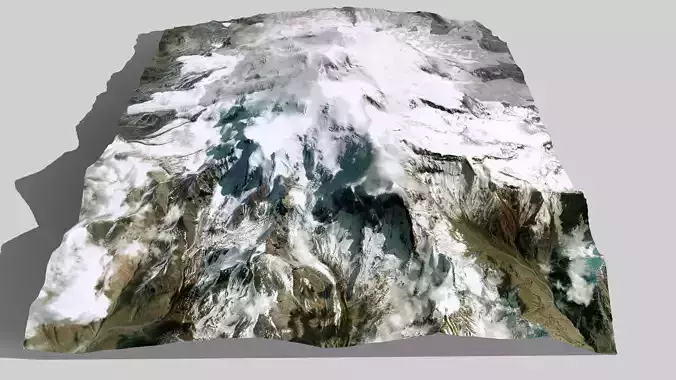 Mountain landscape Elbrus