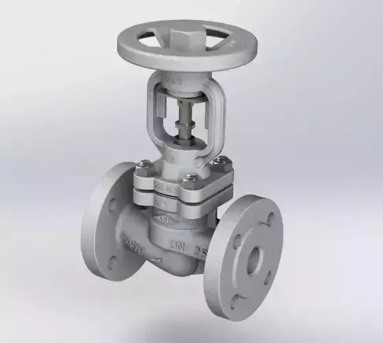 Industrial Valve 3D print model