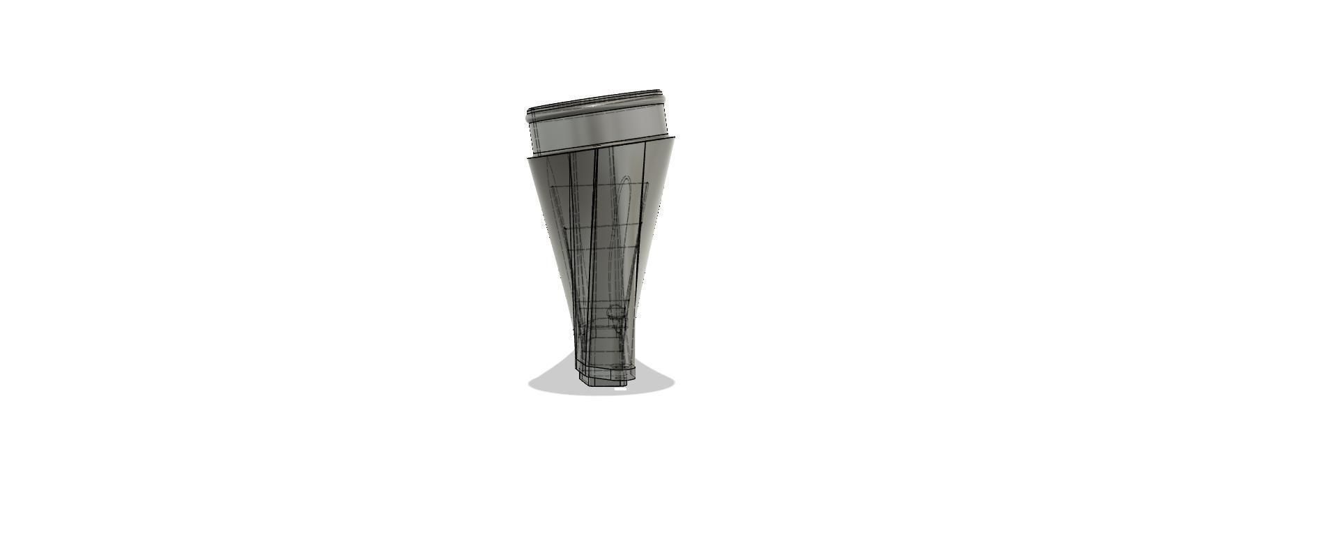 Cold air intake funnel for the VW Passat R36 VR6 3D print model_9