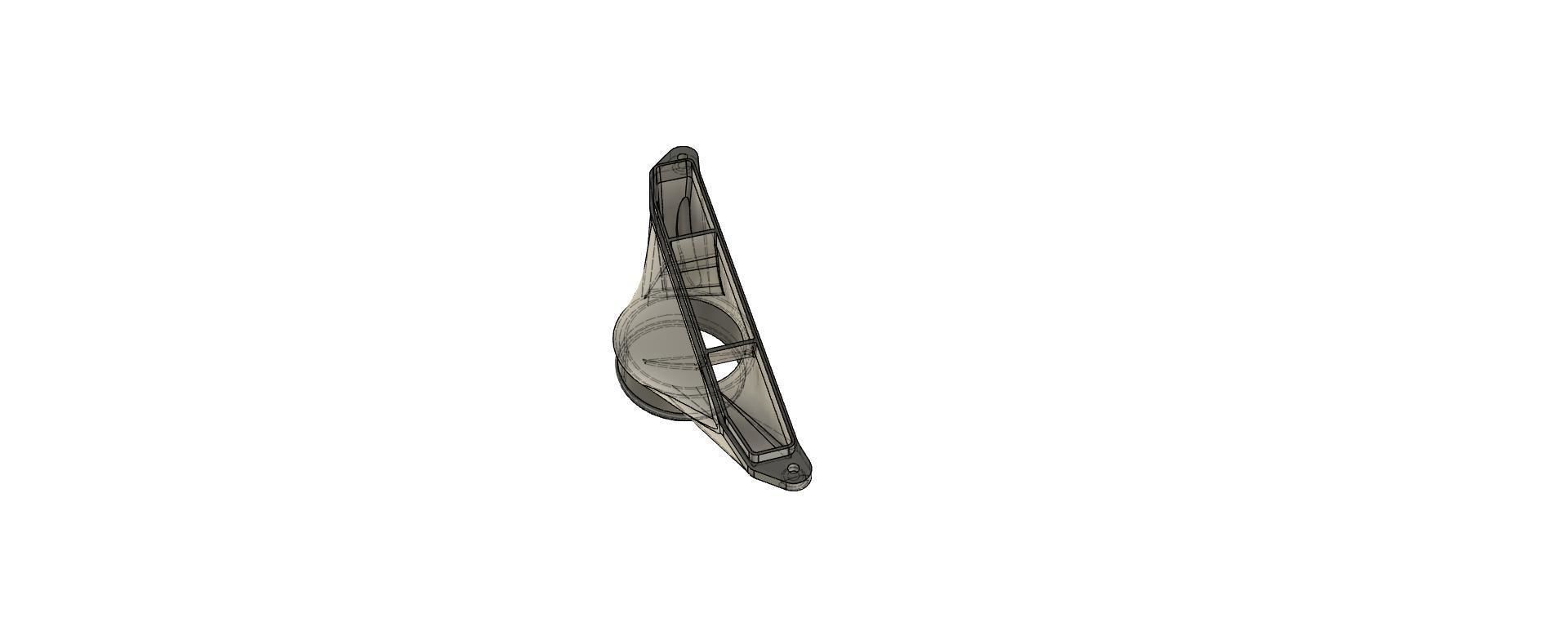 Cold air intake funnel for the VW Passat R36 VR6 3D print model_12