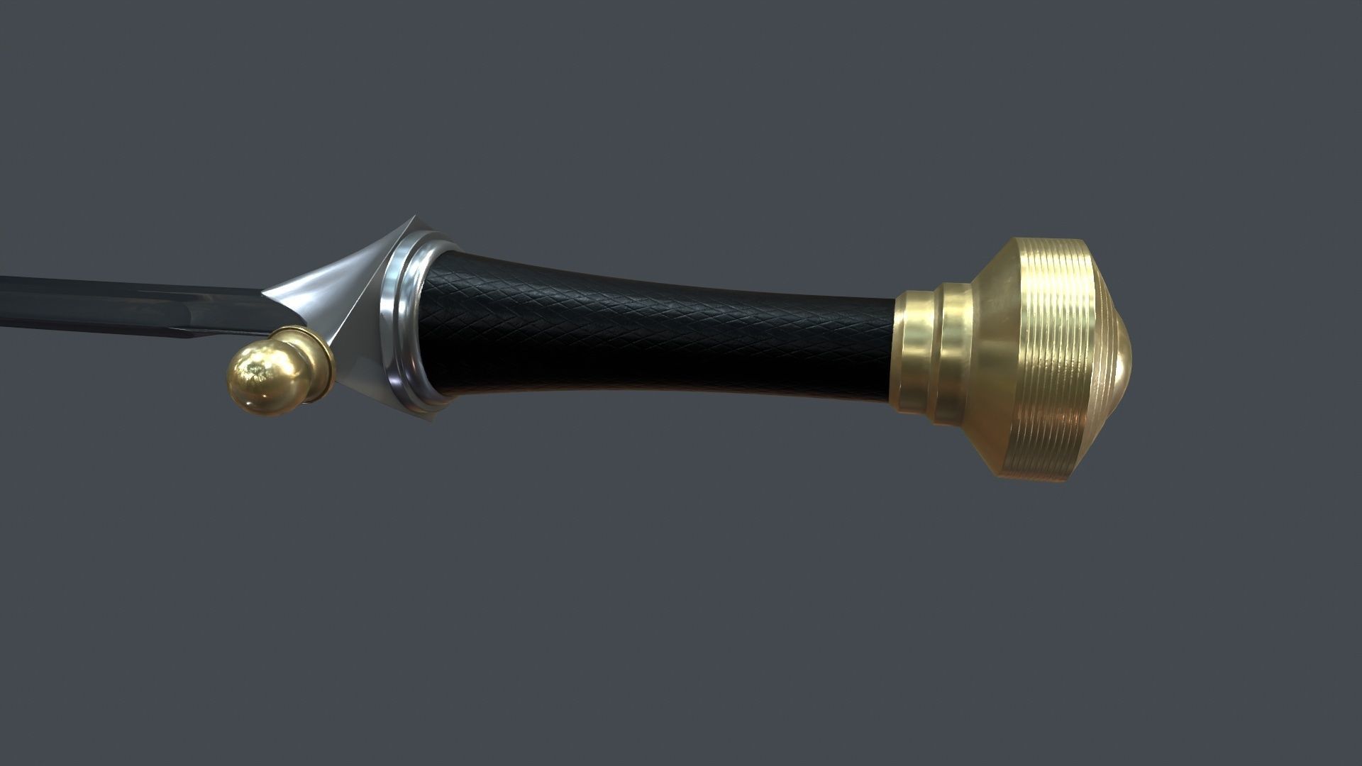 Medieval swords  for  games 3D model_23