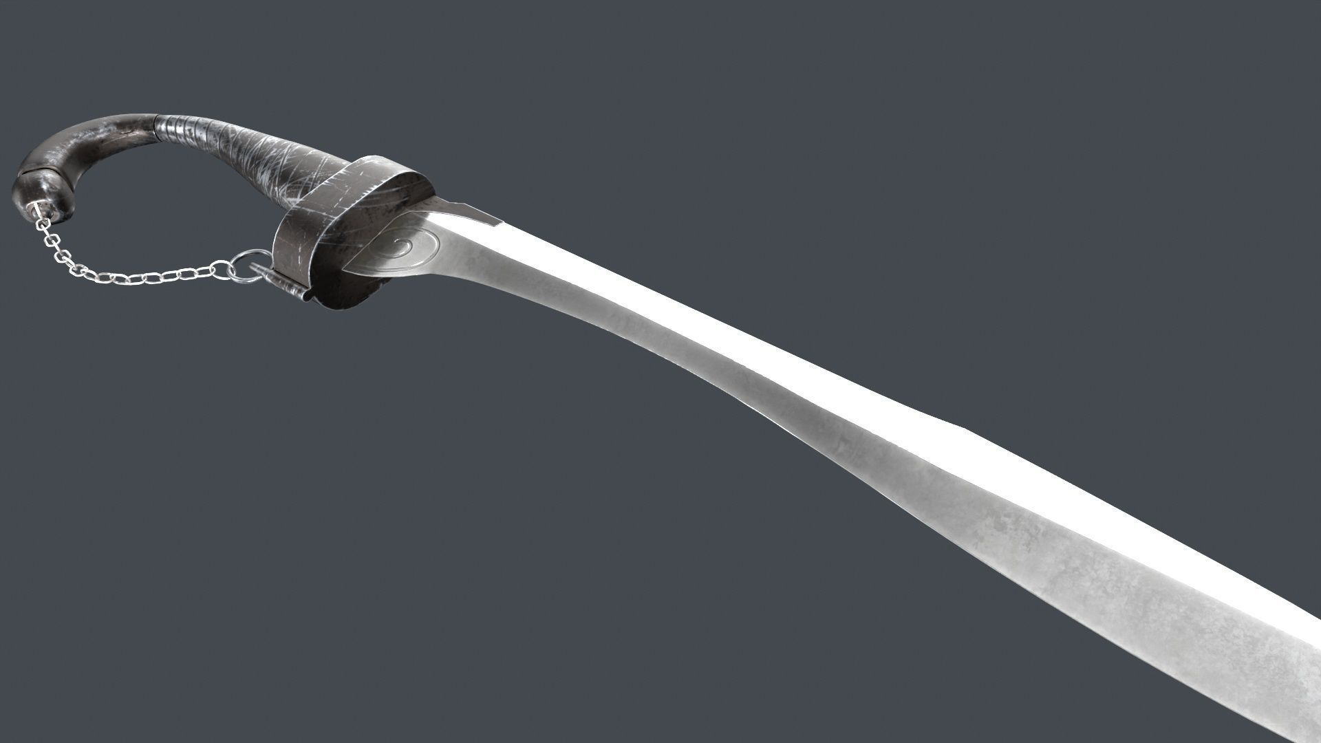 Medieval swords  for  games 3D model_21