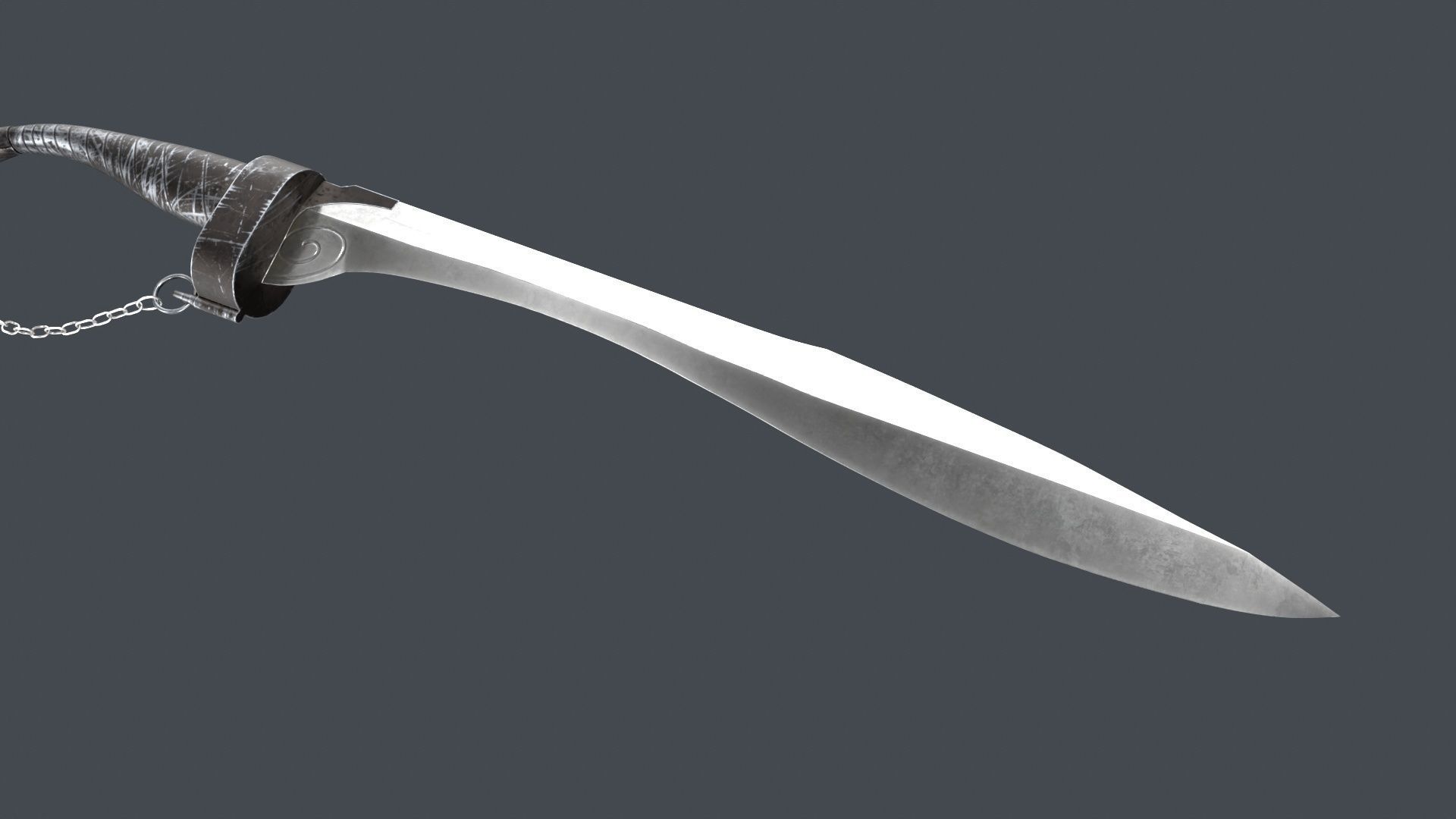 Medieval swords  for  games 3D model_20
