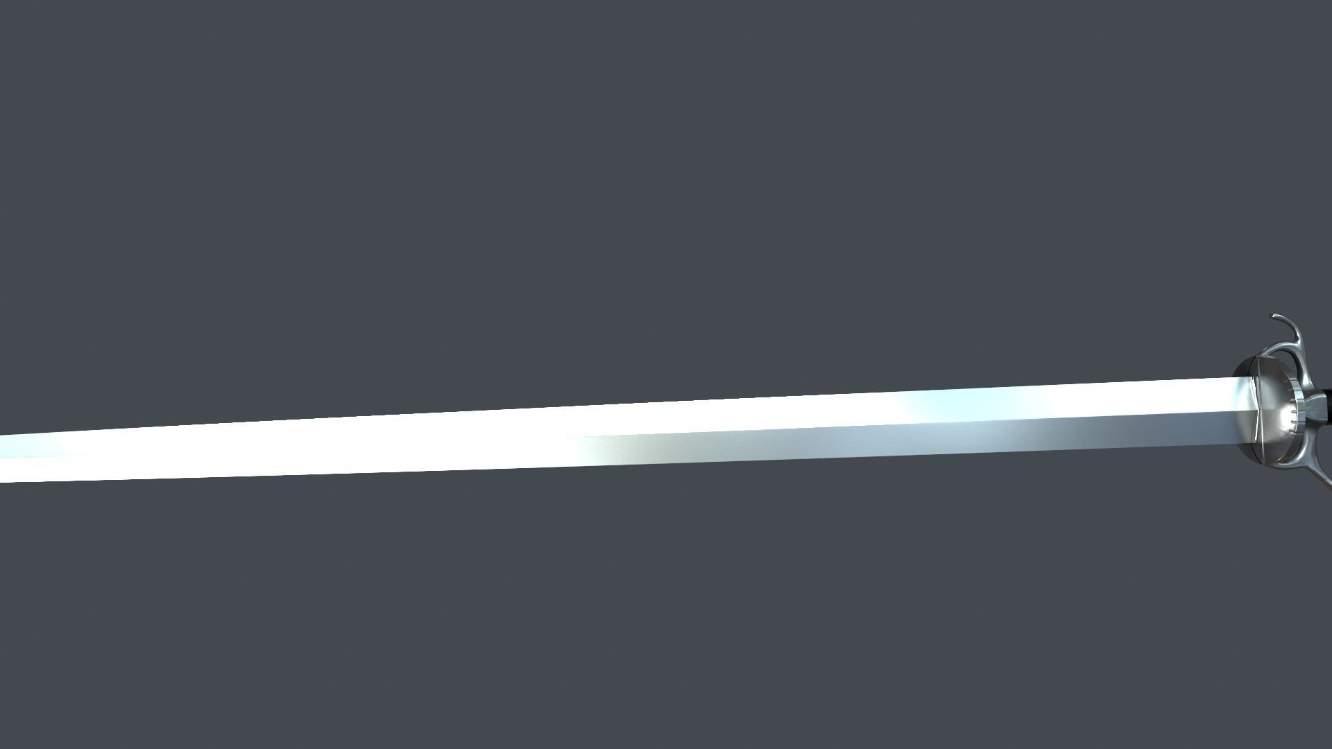 Medieval swords  for  games 3D model_17