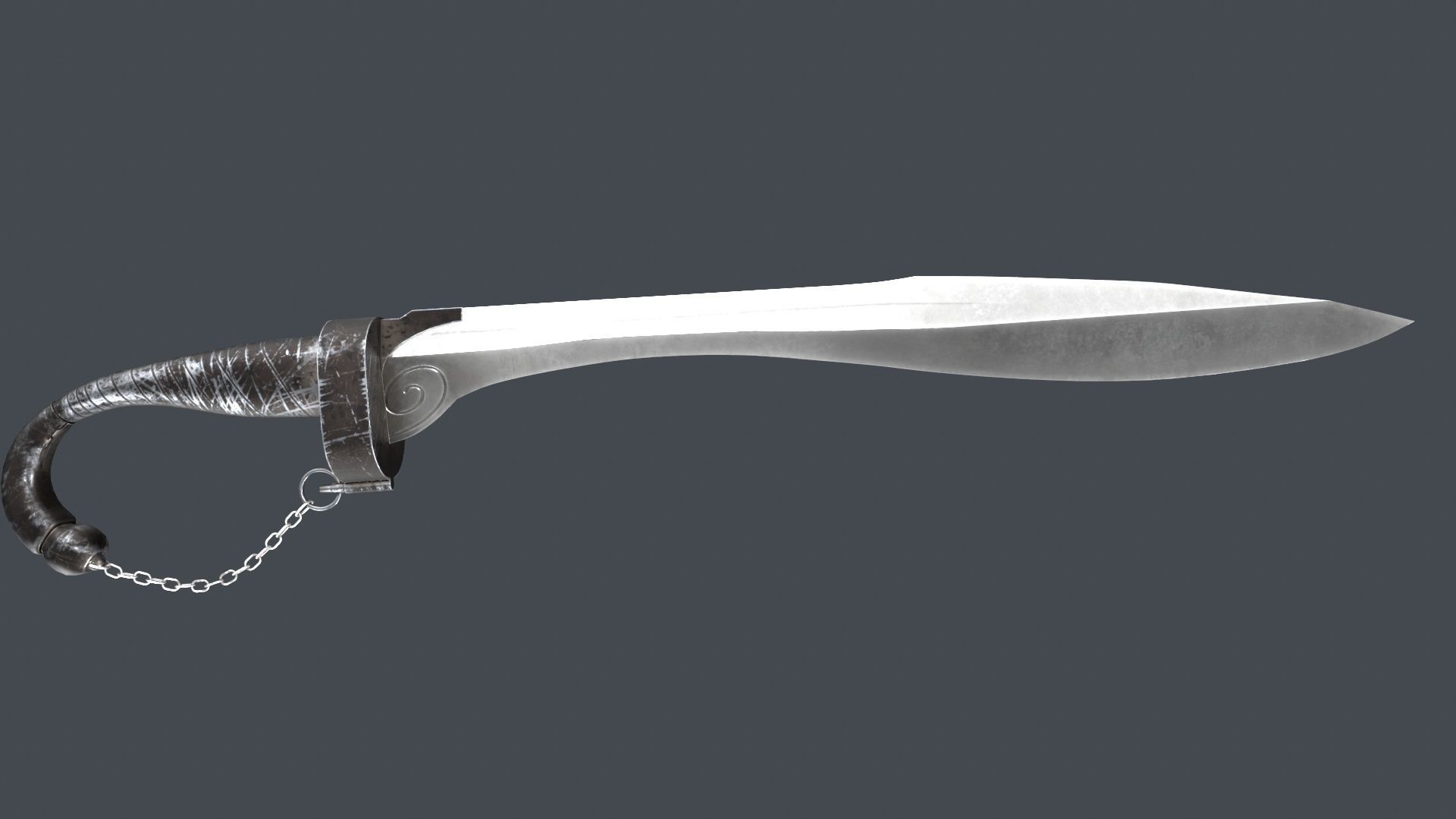 Medieval swords  for  games 3D model_22