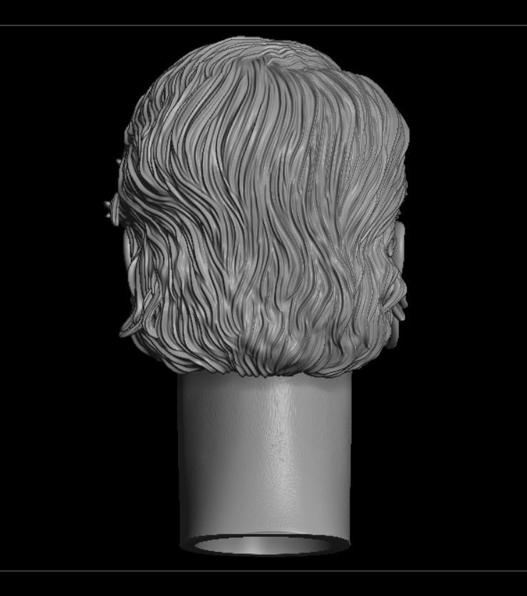 Anakin Skywalker The Clone Wars headsculpt  3D print model_8