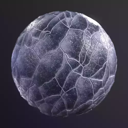 Ice Snow Seamless PBR Texture