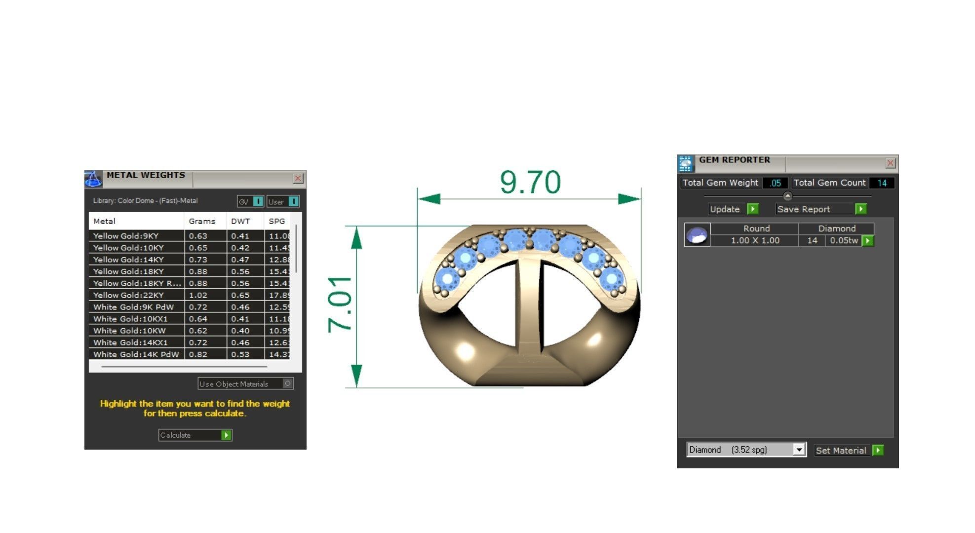 LUXURY chain bracelet necklace Just STL 3D model_7