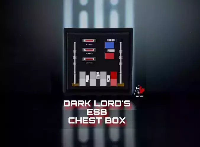Dark Lord ESB Chest Box 3D print model