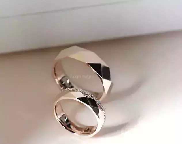 2 beautiful rings for couples