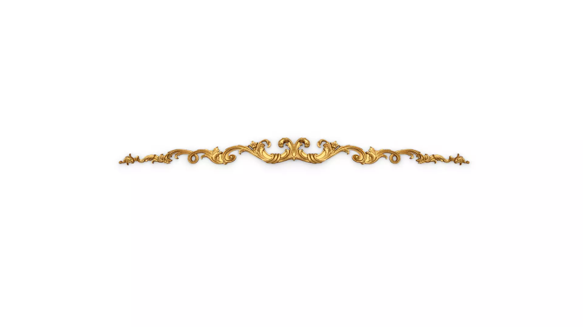 Classic carved decor ornament 408 3D model_0