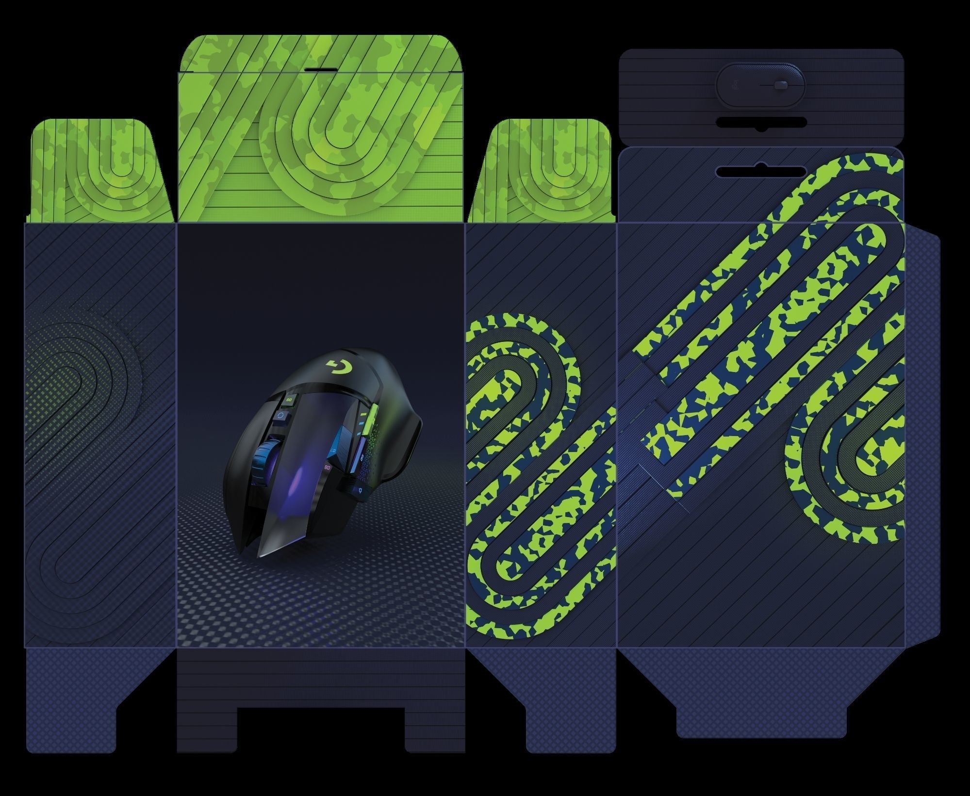 box mockup 3D model_1