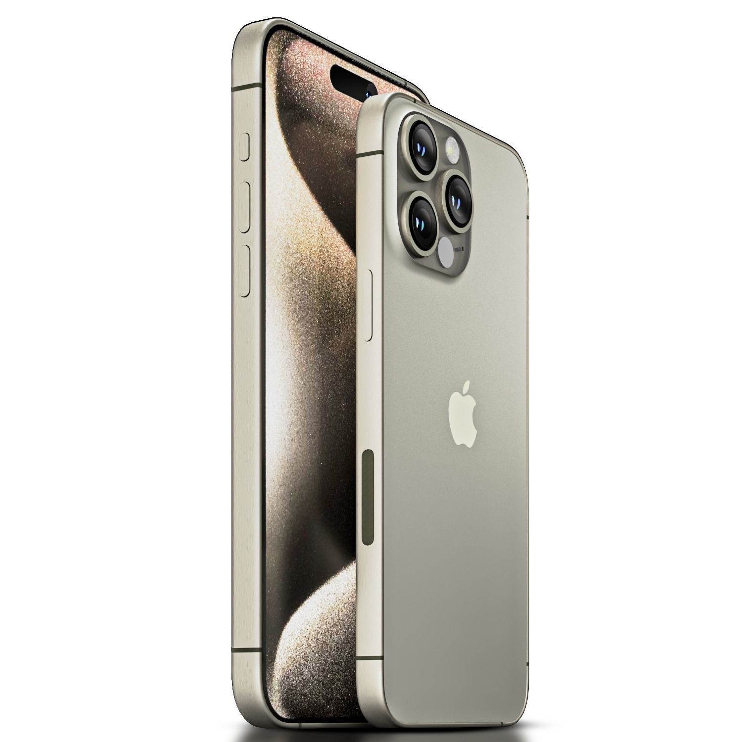 Apple Iphone 15 Pro And Iphone 15 Promax 3D Model 3D model_6