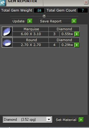 Diamond Band Ring 0663 3D print model_5