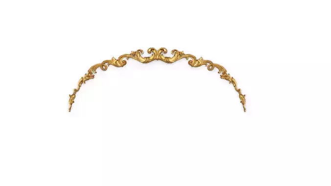 Classic carved decor ornament 409 