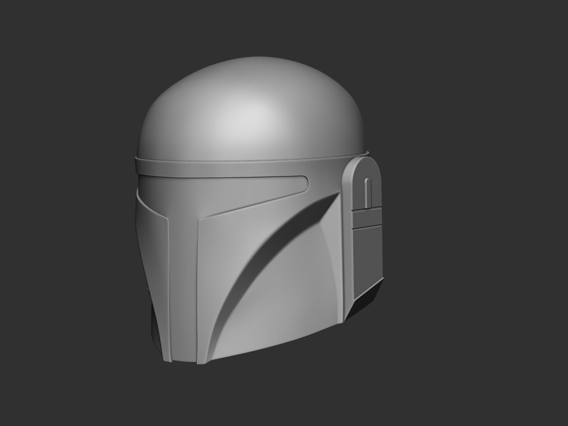 Clan Wren Mandalorian Helmet 3d Digital file 3D print model_5