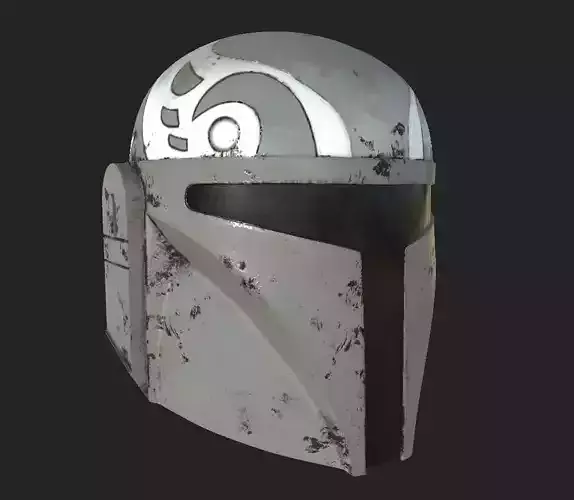Clan Wren Mandalorian Helmet 3d Digital file