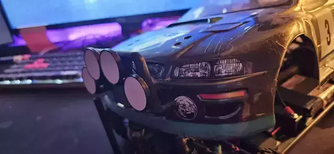 Rc Rally Lights Free 3D print model