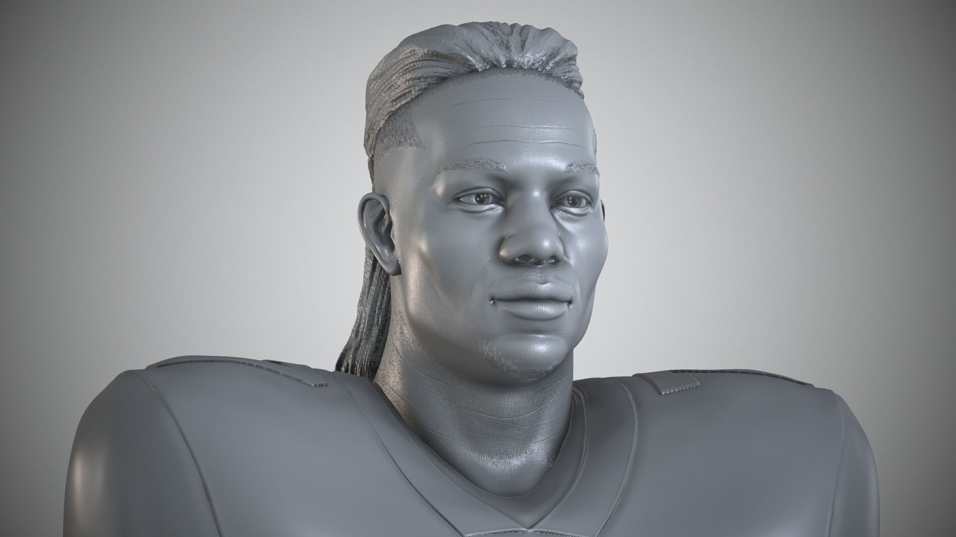 Bijan Robinson 3D print model_13