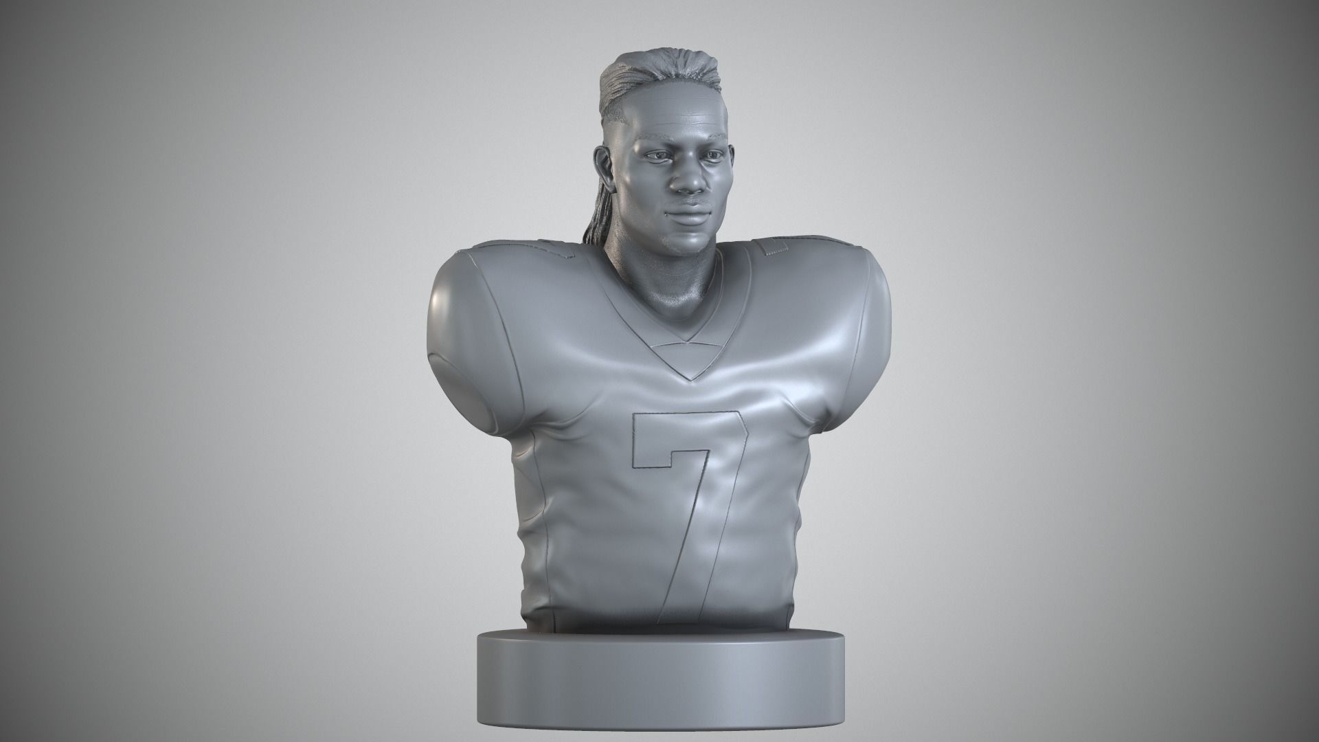 Bijan Robinson 3D print model_20