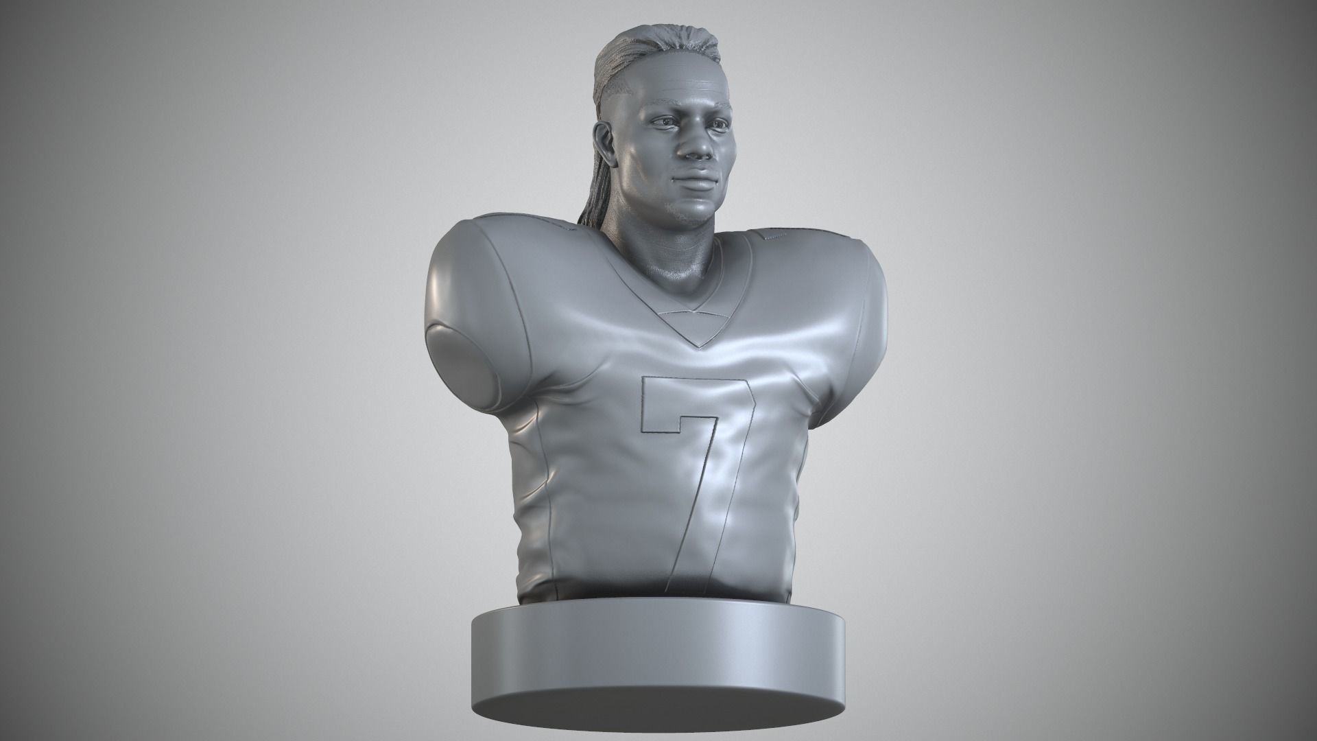 Bijan Robinson 3D print model_4