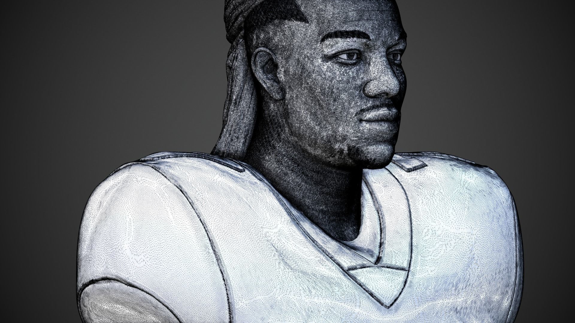 Bijan Robinson 3D print model_31