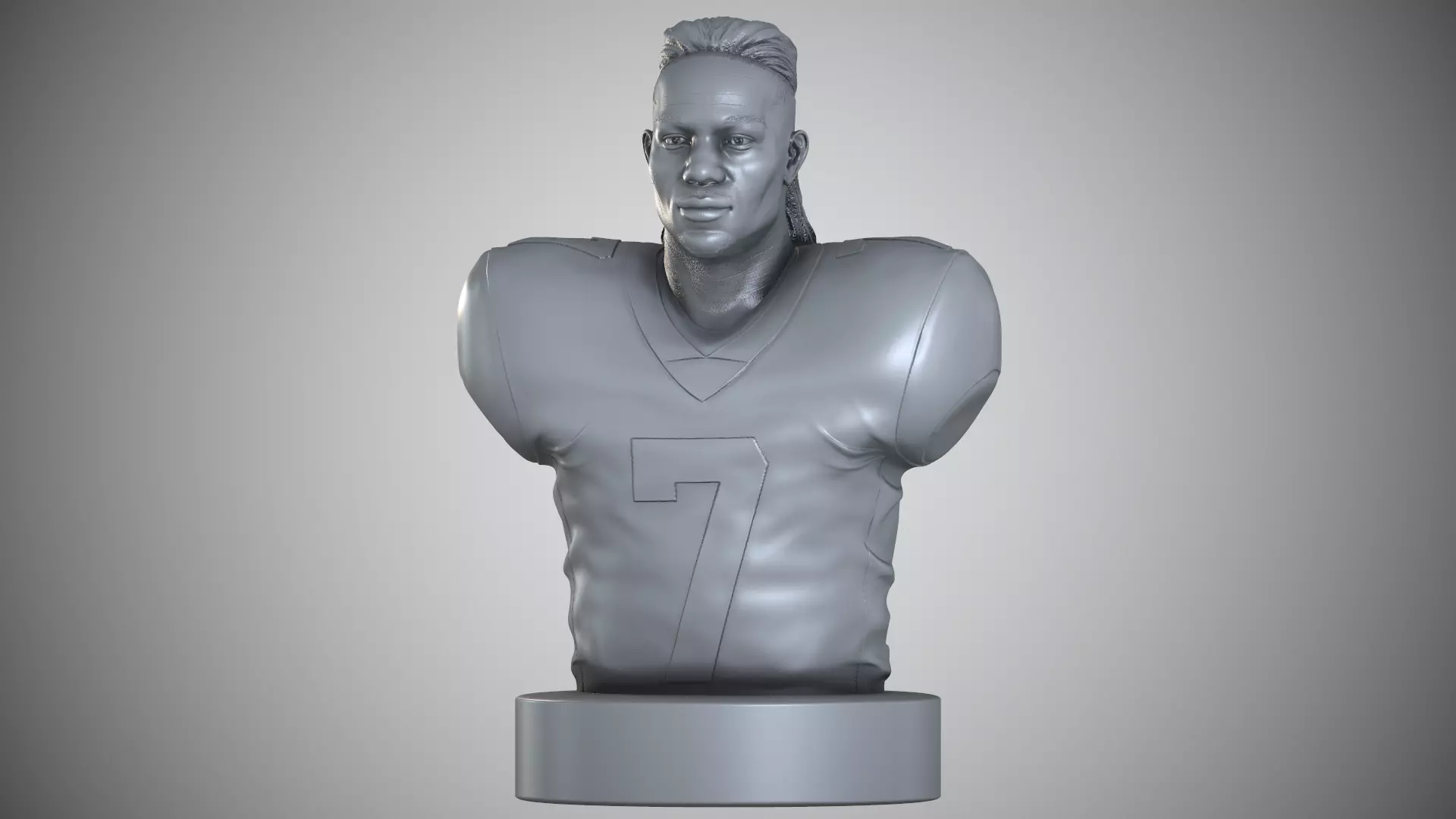 Bijan Robinson 3D print model_0