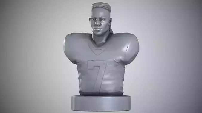 Bijan Robinson 3D print model
