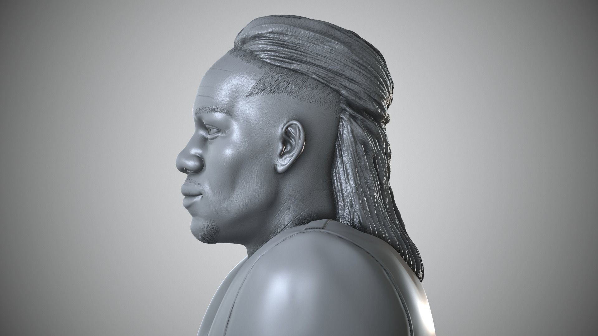 Bijan Robinson 3D print model_12