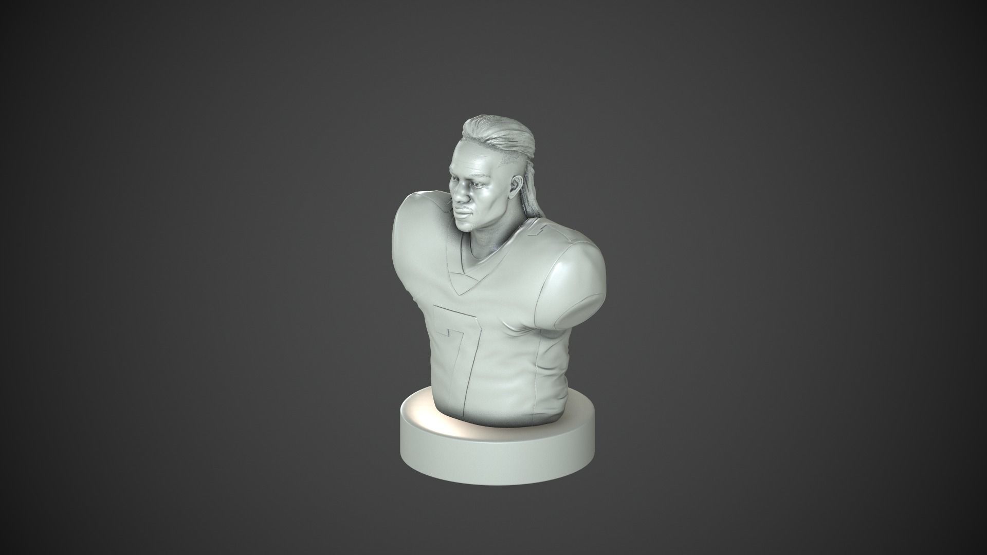 Bijan Robinson 3D print model_26