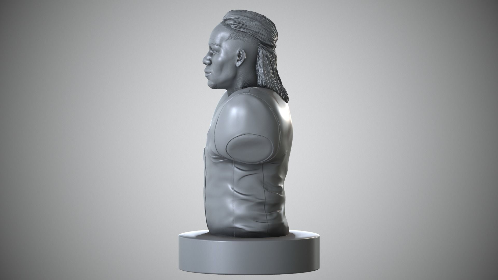 Bijan Robinson 3D print model_3