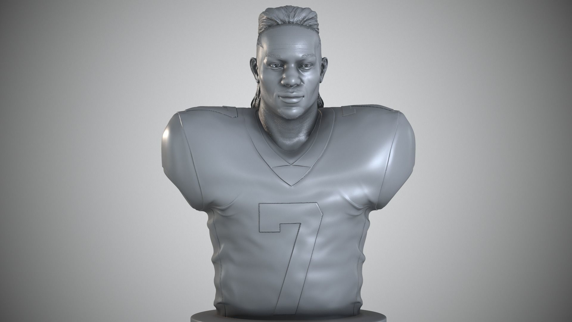 Bijan Robinson 3D print model_17