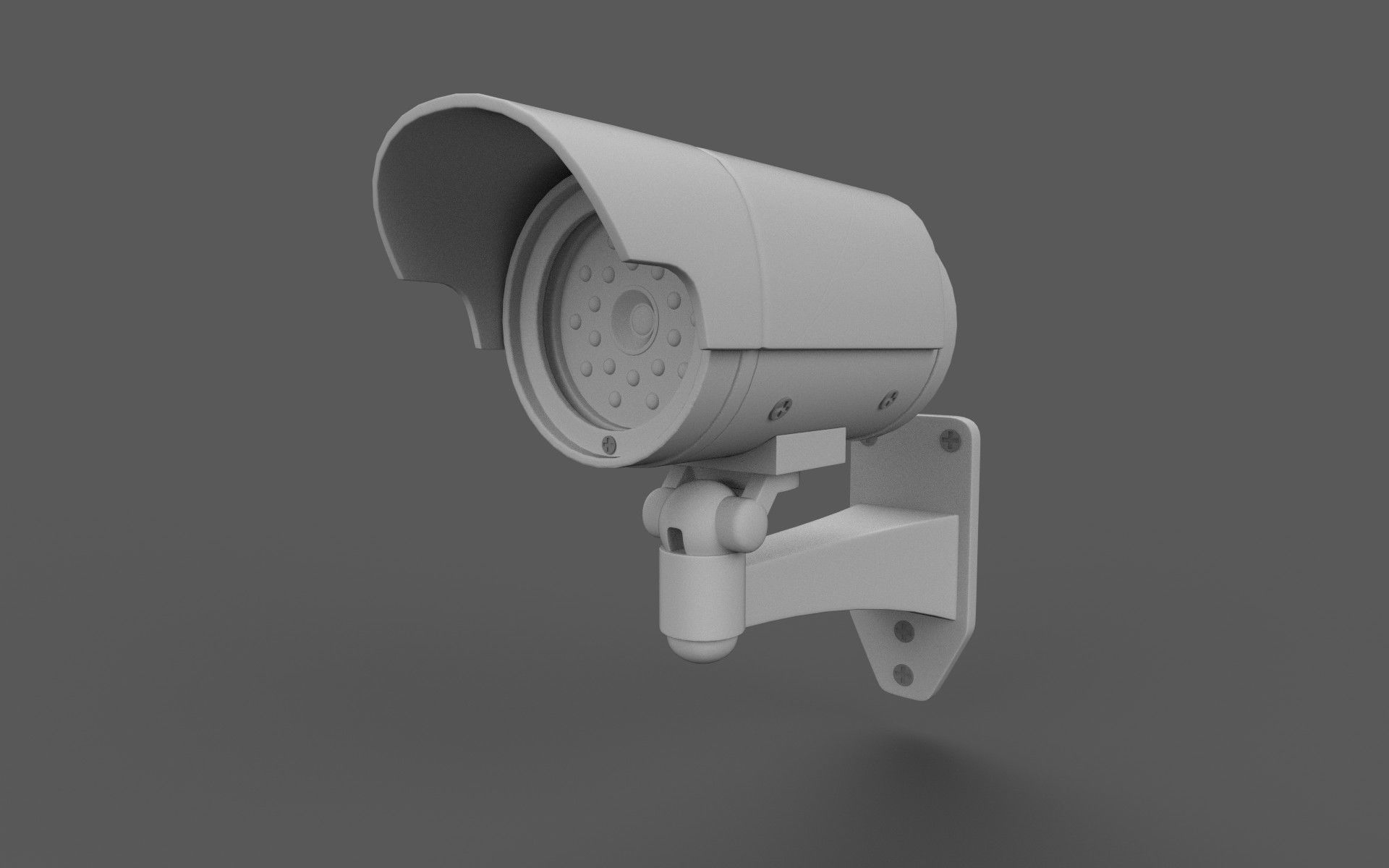 Security Camera  3D model_1
