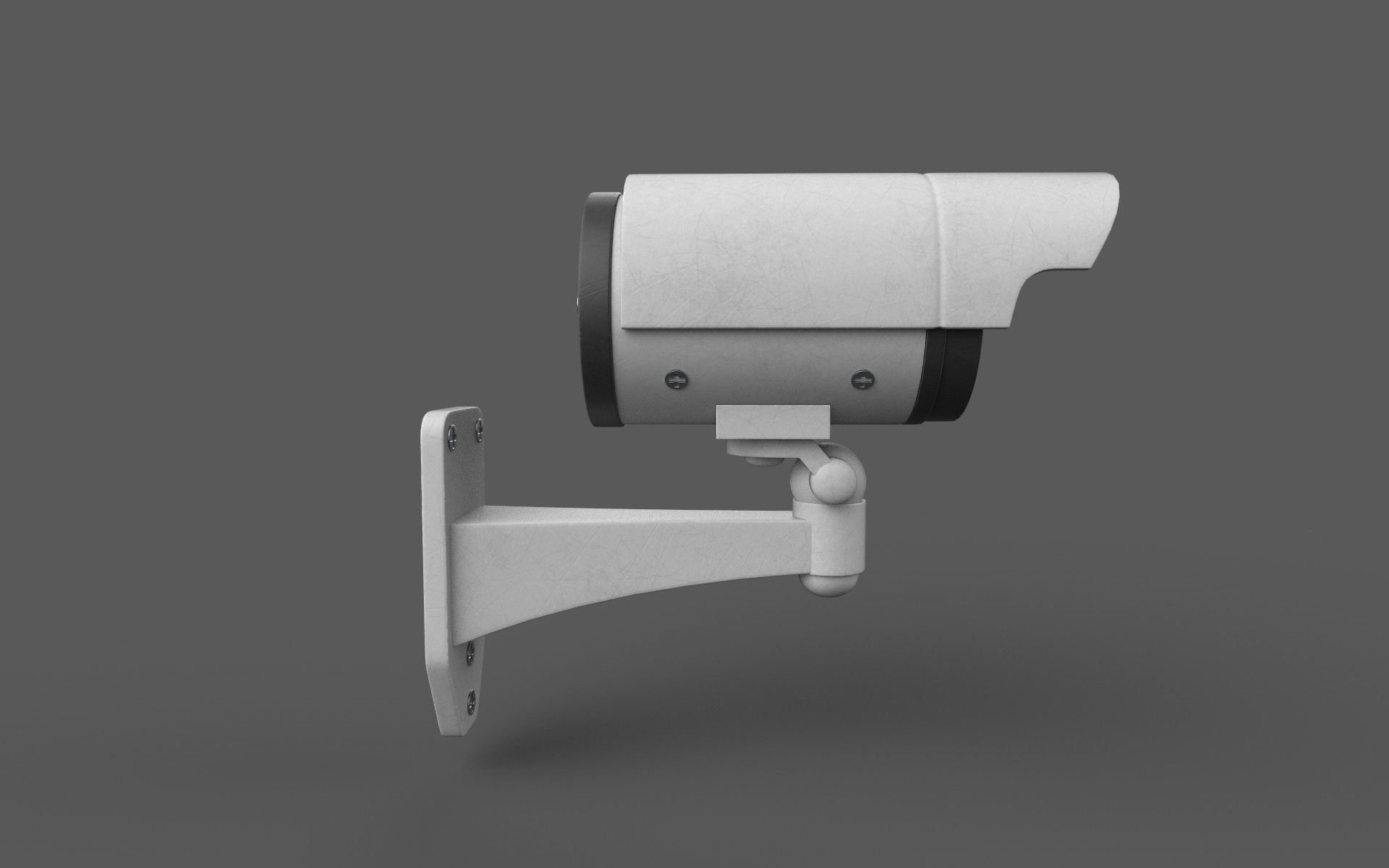 Security Camera  3D model_3