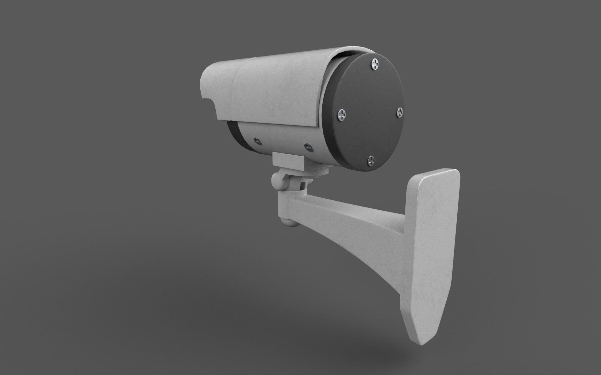 Security Camera  3D model_4