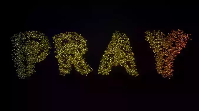 Pray Word As Tear Drops