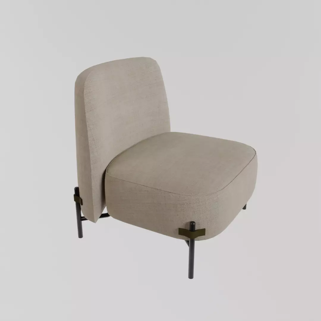 chair Low-poly 3D model