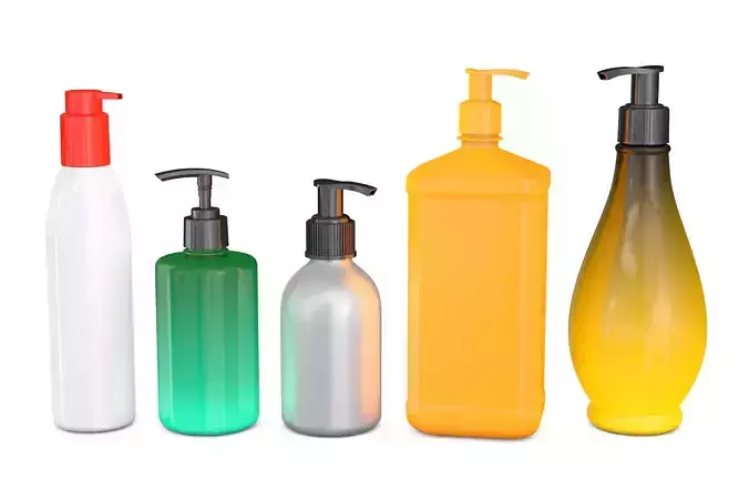 Bottles with Dispenser Set