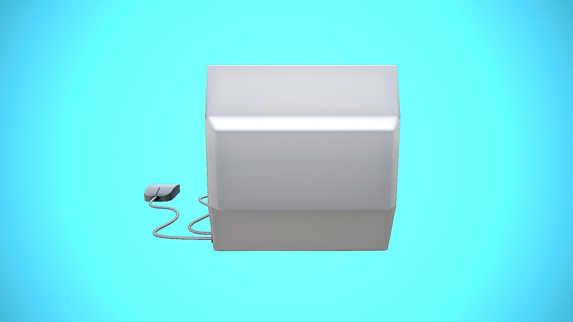 COMPUTER CARTOON STYLIZED Low-poly 3D model_14