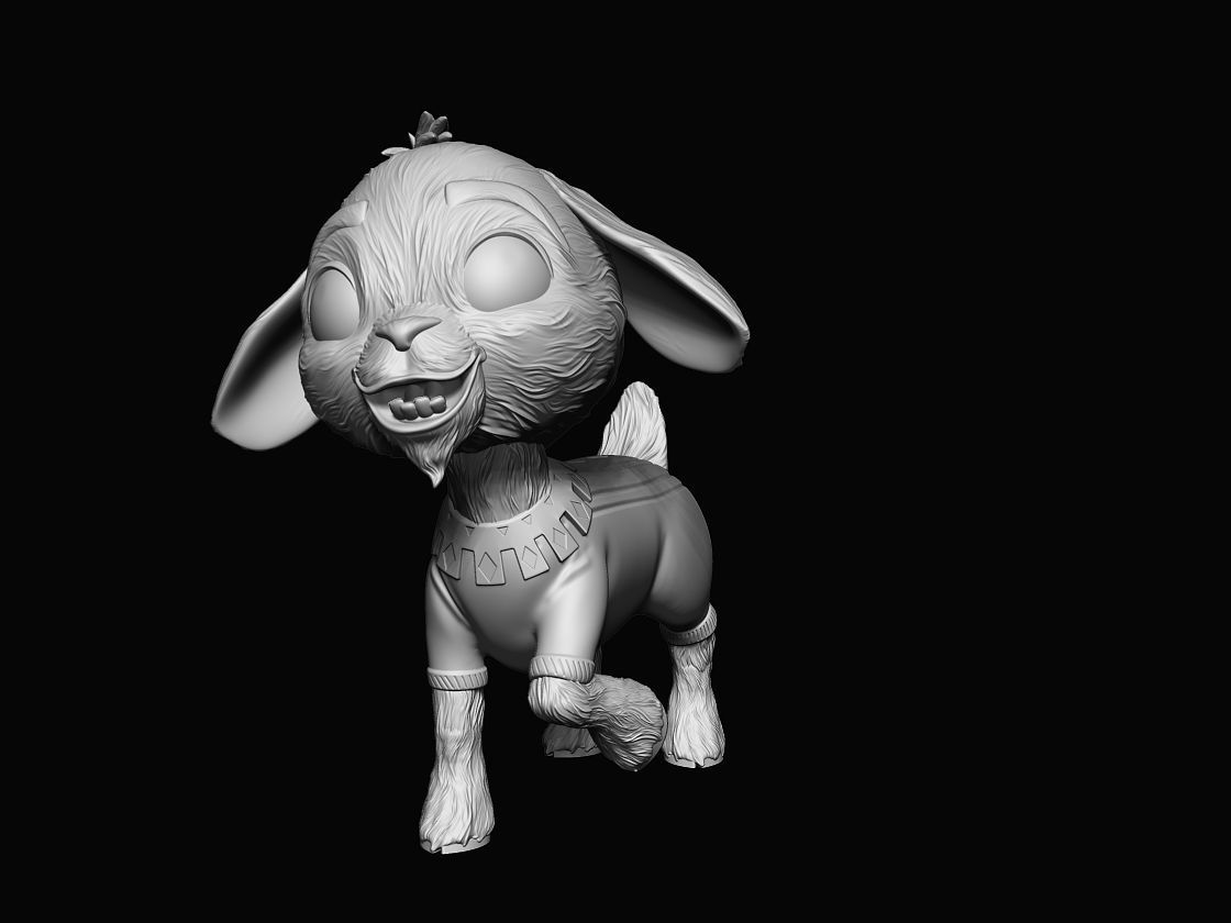 Valentino from Wish figurine 3d digital download 3D print model_4