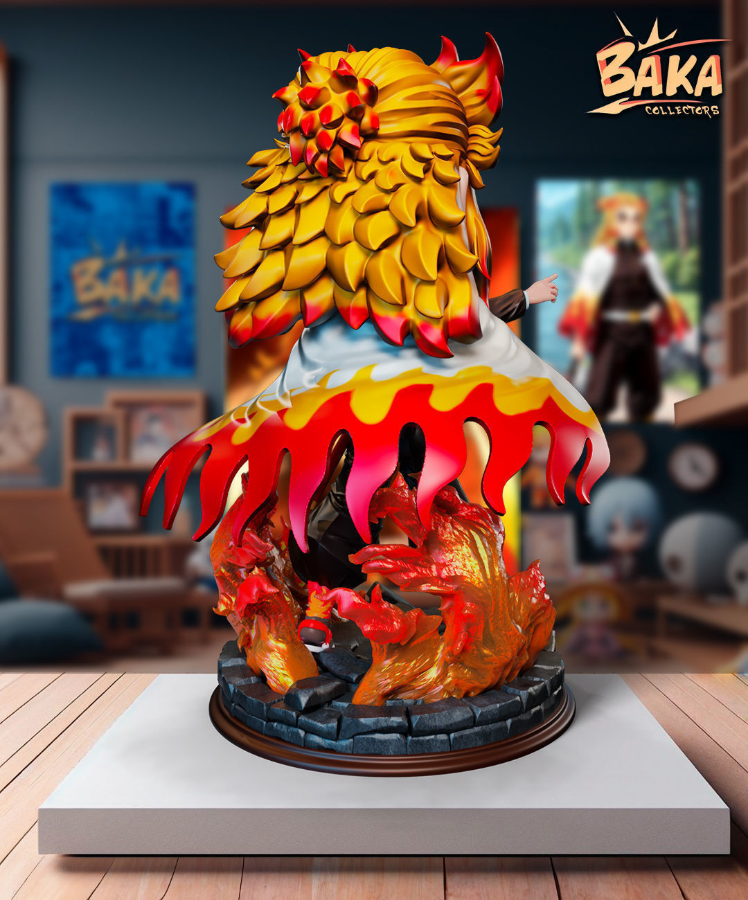 Rengoku - Chibi 3D print model_1