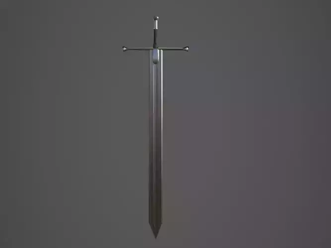 Medieval Sword Free 3D model