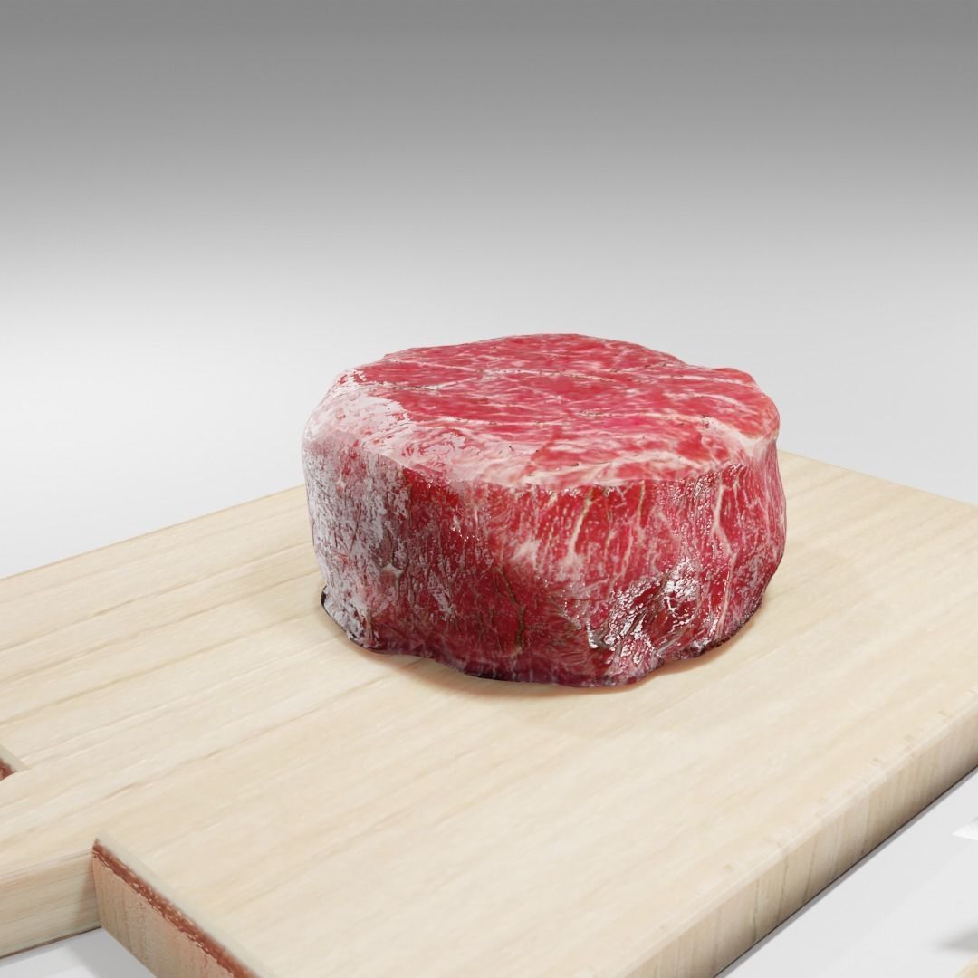 3D model Filet mignon VR / AR / low-poly | CGTrader