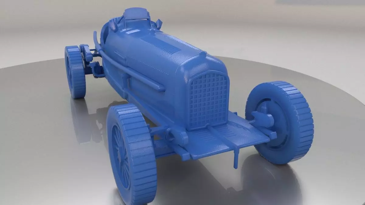 Alfa Romeo P3 printable Scale 1-43 3D print model_0